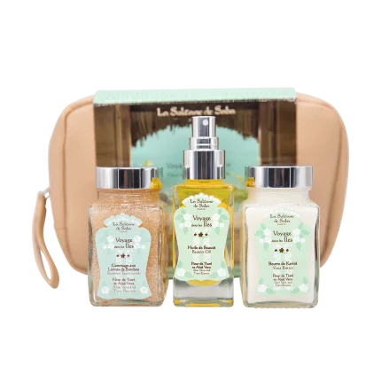 LA SULTANE DE SABA Body Gift Set Aloe Vera and Tiare Flower Fragrance